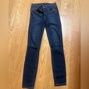 PAIGE Dark Indigo Skinny Jeans